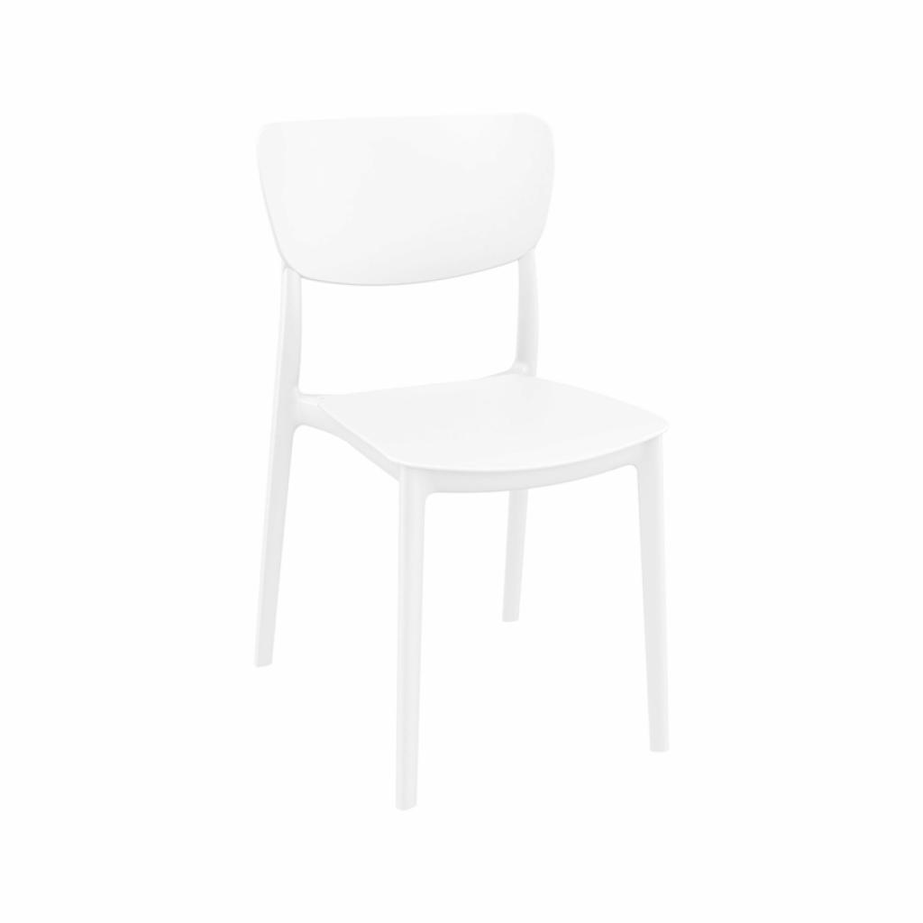 Градински стол RFG Moon, пластмасов, до 120 kg, бялна ниска цена с бърза доставка - BestPC.BG