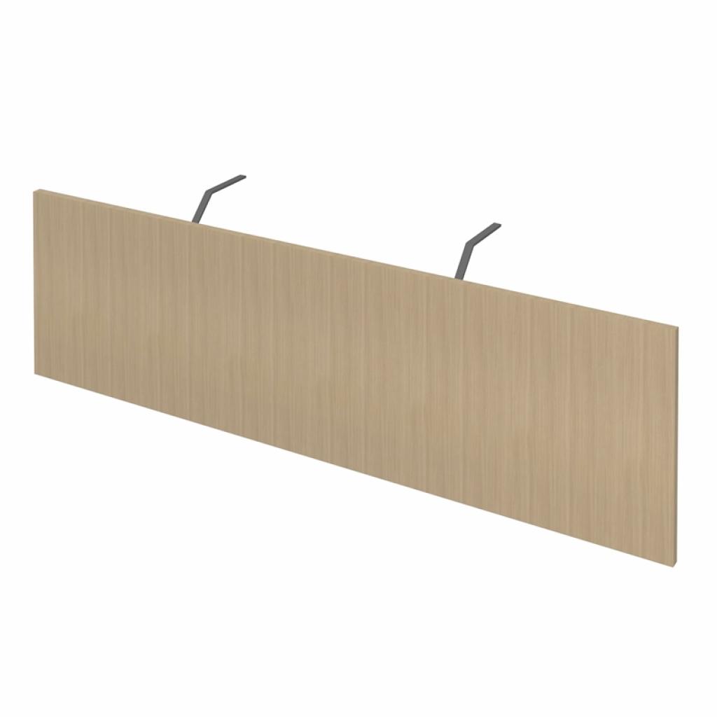 Продукт Преден панел за бюро Narbutas Nova, 124 x 35 cm, меламин избелен дъб, сив метална ниска цена с бърза доставка - BestPC.BG