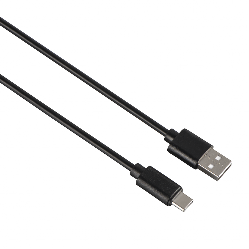 Кабел HAMA USB-C мъжко -USB 2.0 A мъжко, 0.9 м., 480Mbit-s,булк опаковкана ниска цена с бърза доставка - BestPC.BG