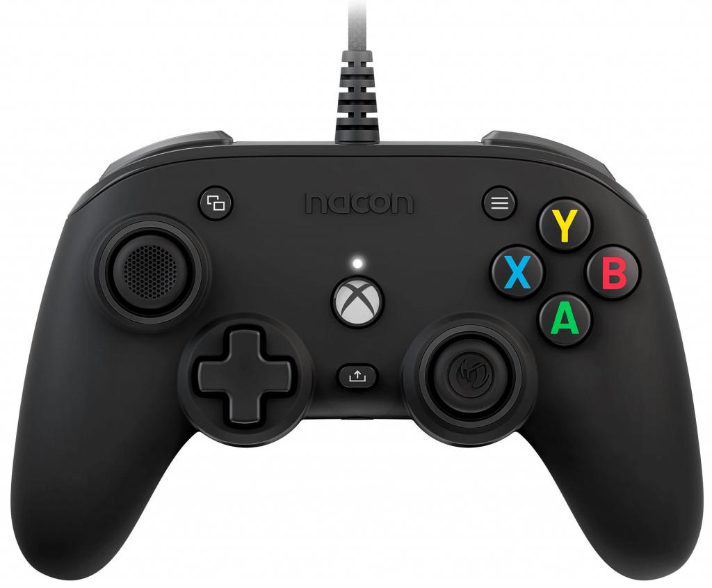 Други Жичен геймпад Nacon XBox Series Pro Compact Black, Черенна ниска цена с бърза доставка - BestPC.BG