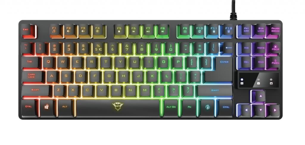 Клавиатура TRUST GXT 833 Thado TKL Gaming Keyboard USна ниска цена с бърза доставка - BestPC.BG