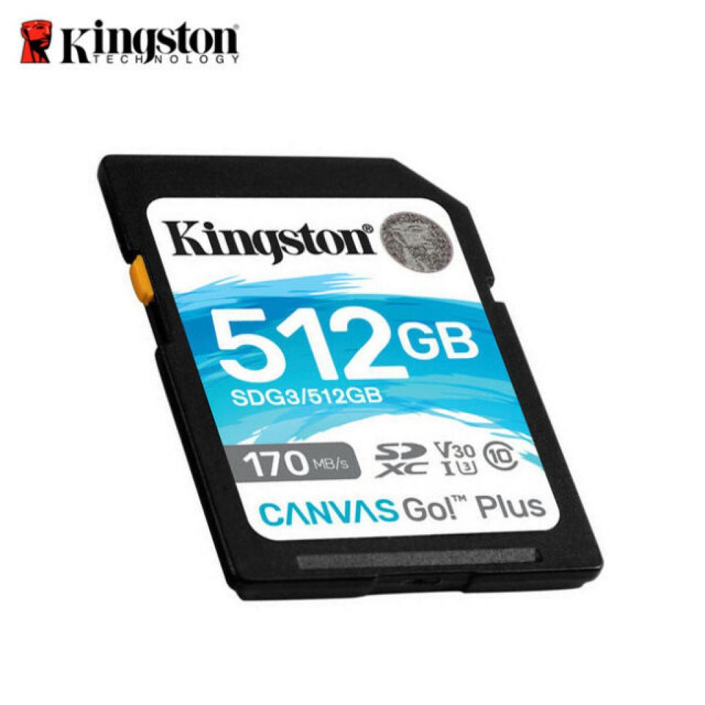 512G SD KINGSTON CANVAS GO+на ниска цена с бърза доставка - BestPC.BG
