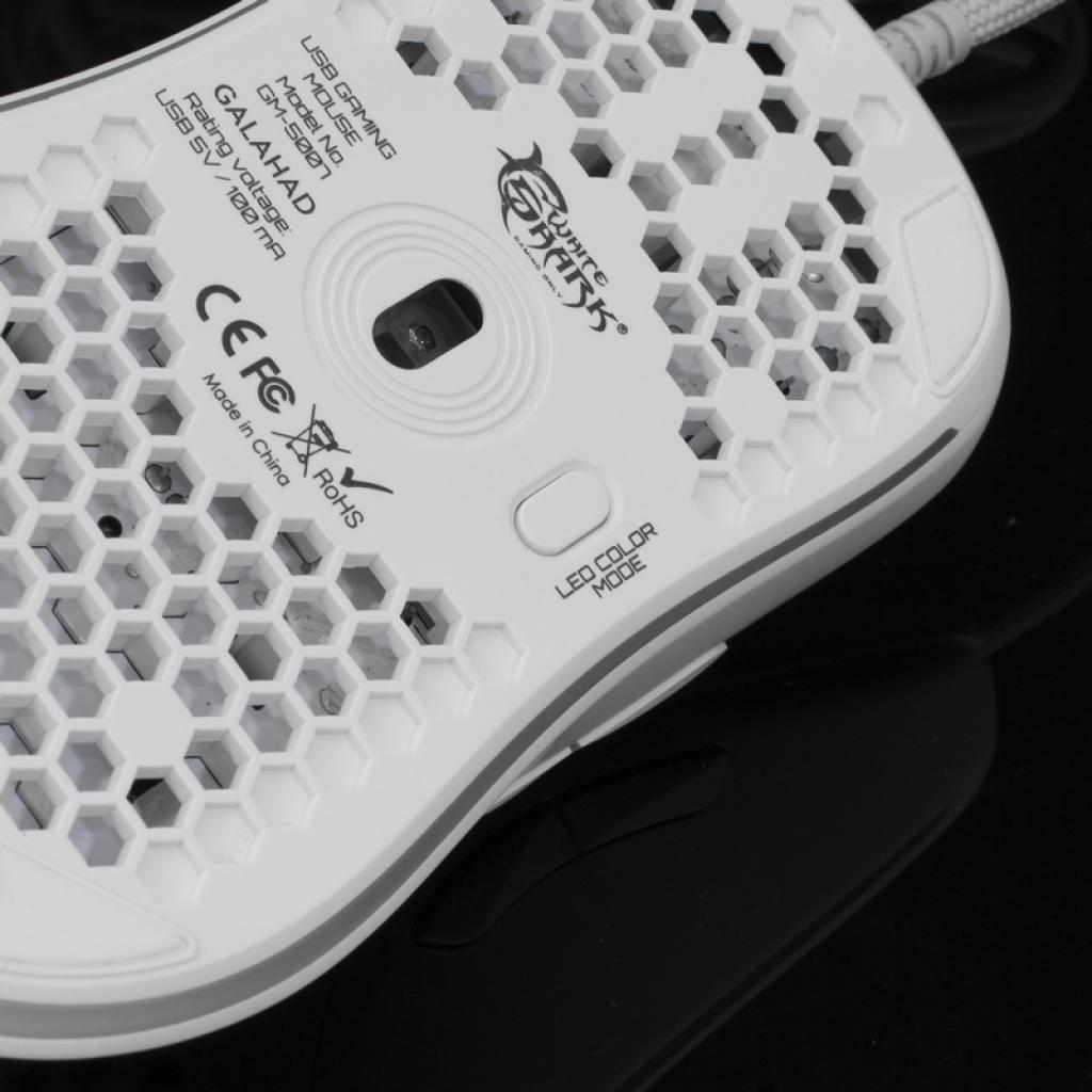 SBOX GM-5007 :: Геймърска мишка GALAHAD, 6400dpi, бялана ниска цена с бърза доставка - BestPC.BG