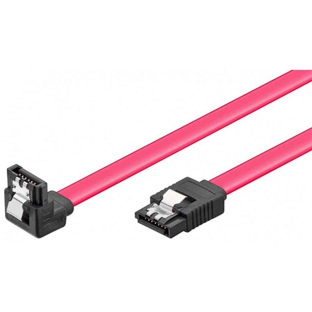Кабел/адаптер SATA connection cable 6GBs, angled, clipsна ниска цена с бърза доставка - BestPC.BG