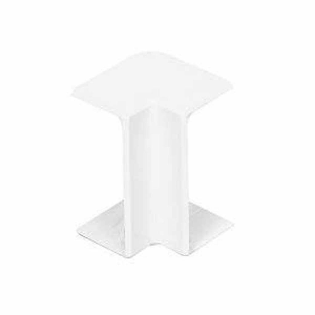 Елемент Вътрешен ъгъл за ПВЦ кабелен канал с размер 50 х 20 мм, бялна ниска цена с бърза доставка - BestPC.BG