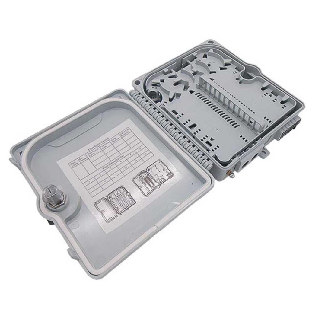 Оптична кутия FO Distribution box for 12 SC Spx. 235x200x62 mmна ниска цена с бърза доставка - BestPC.BG