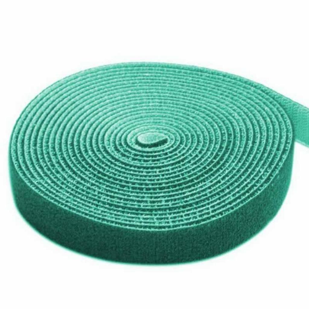 Аранжиращ панел Велкро лента за аранжиране на кабели, 4 метра, 16 мм, зеленана ниска цена с бърза доставка - BestPC.BG