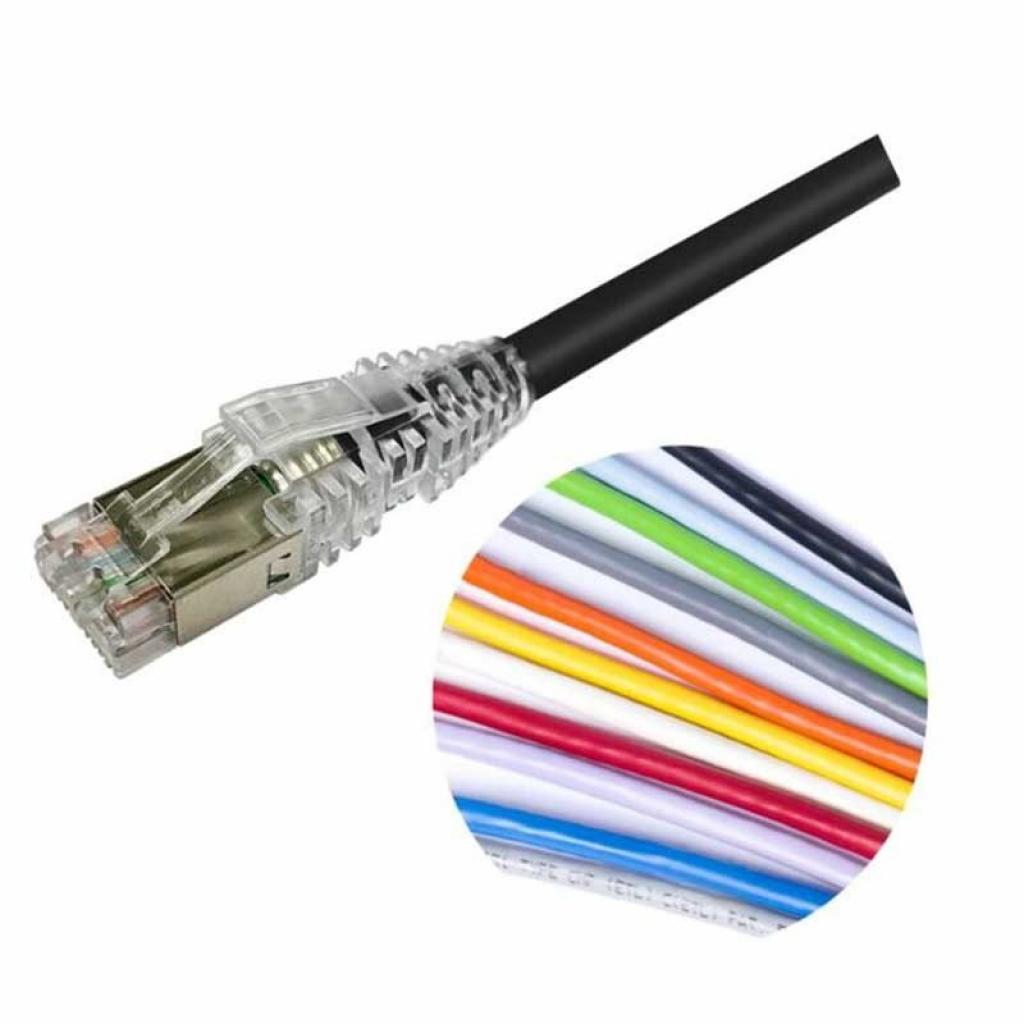 Медна пач корда NETCONNECT Patch cord, Cat.6A S/FTP, 3 mна ниска цена с бърза доставка - BestPC.BG