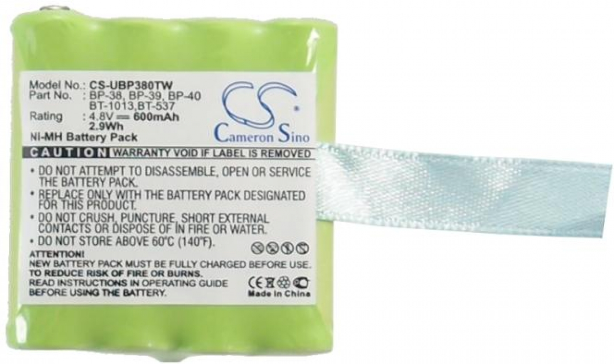 Батерия за радиостанция CS-UBP380TW UNIDEN BP-40 BP-38 BP-39 4,8V 600mAна ниска цена с бърза доставка - BestPC.BG