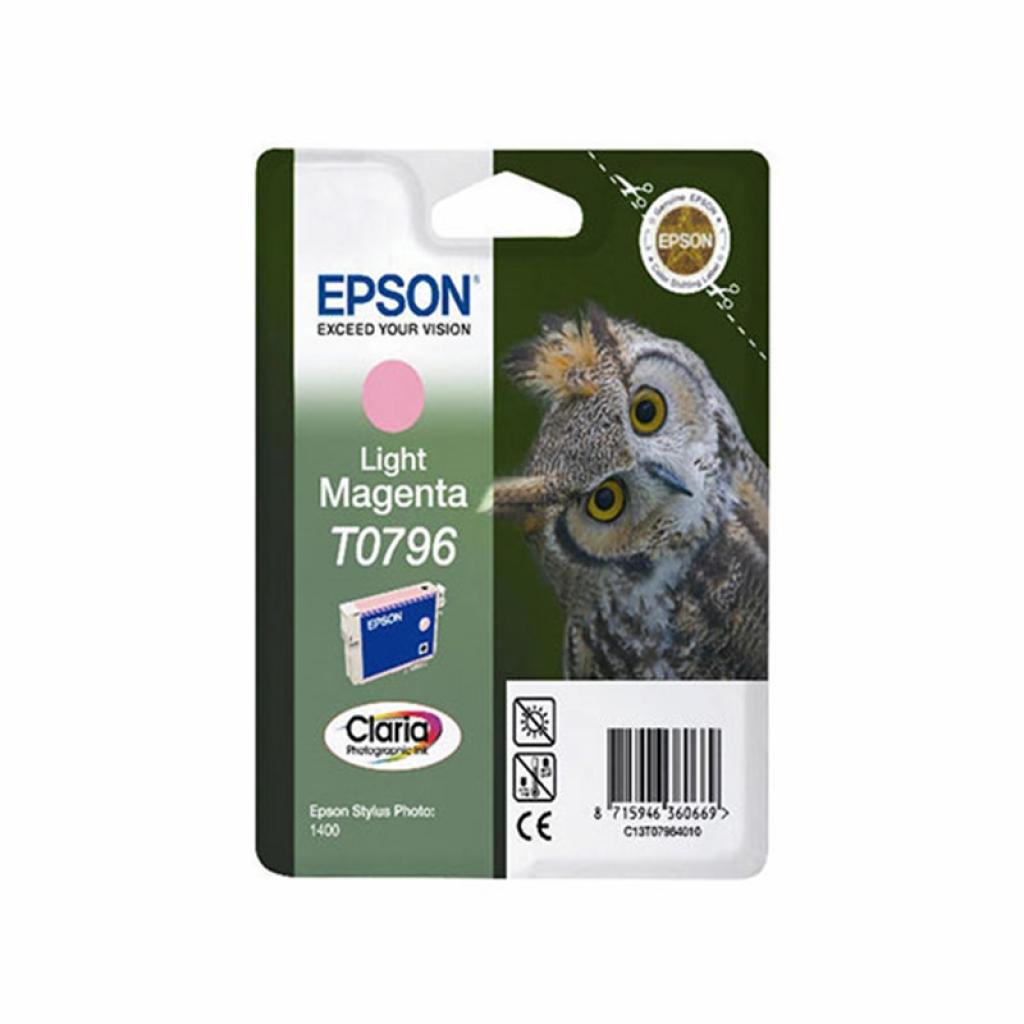 Касета с мастило Epson Патрон C13T0796, Light Magentaна ниска цена с бърза доставка - BestPC.BG