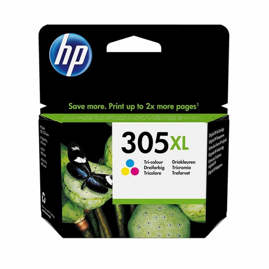 Касета с мастило HP Патрон 3YM63AE, No305XL, 200 страници-5%, Cyan, Yellow, Magentaна ниска цена с бърза доставка - BestPC.BG