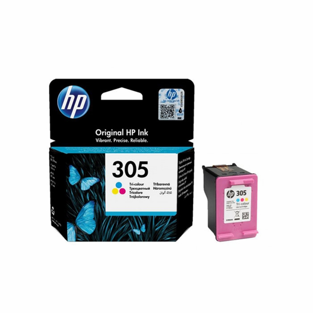 Касета с мастило HP Патрон 3YM60AE, No305, 100 страници-5%, Cyan, Yellow, Magentaна ниска цена с бърза доставка - BestPC.BG