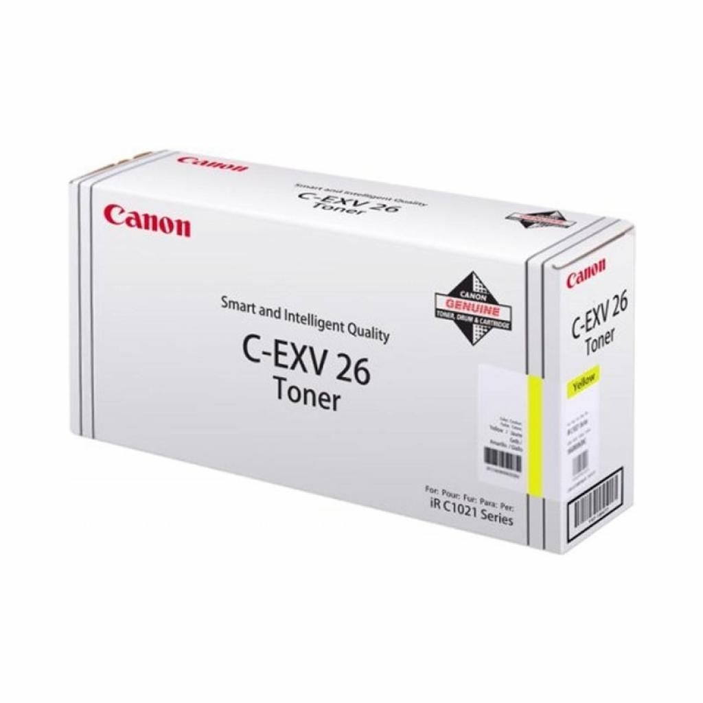 Canon Тонер C-EXV26, IRC1028IF, 6000 страници-5%, Yellowна ниска цена с бърза доставка - BestPC.BG