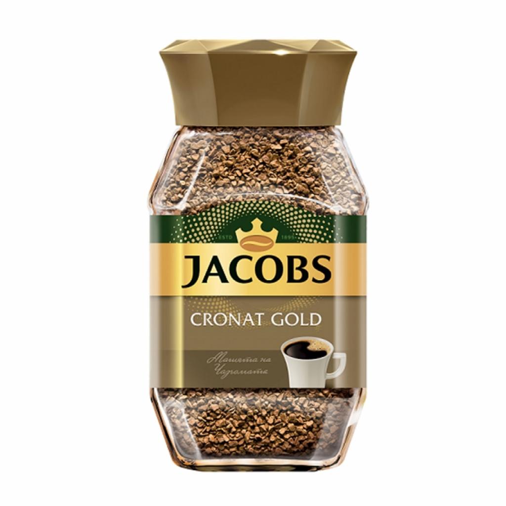 Jacobs Разтворимо кафе Cronat Gold, 200 gна ниска цена с бърза доставка - BestPC.BG