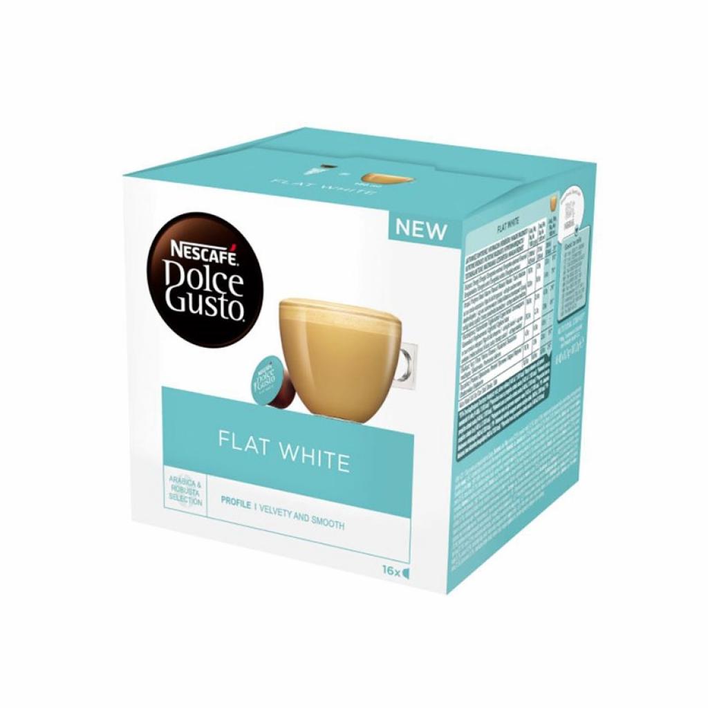 Nescafé Dolce Gusto Кафе капсула Flat White, 16 брояна ниска цена с бърза доставка - BestPC.BG