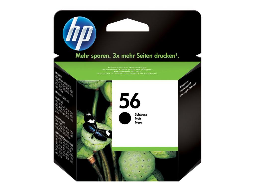 Касета с мастило HP 56 original Ink cartridge C6656AE UUS black high capacity 19ml 520 pages 1-packна ниска цена с бърза доставка - BestPC.BG