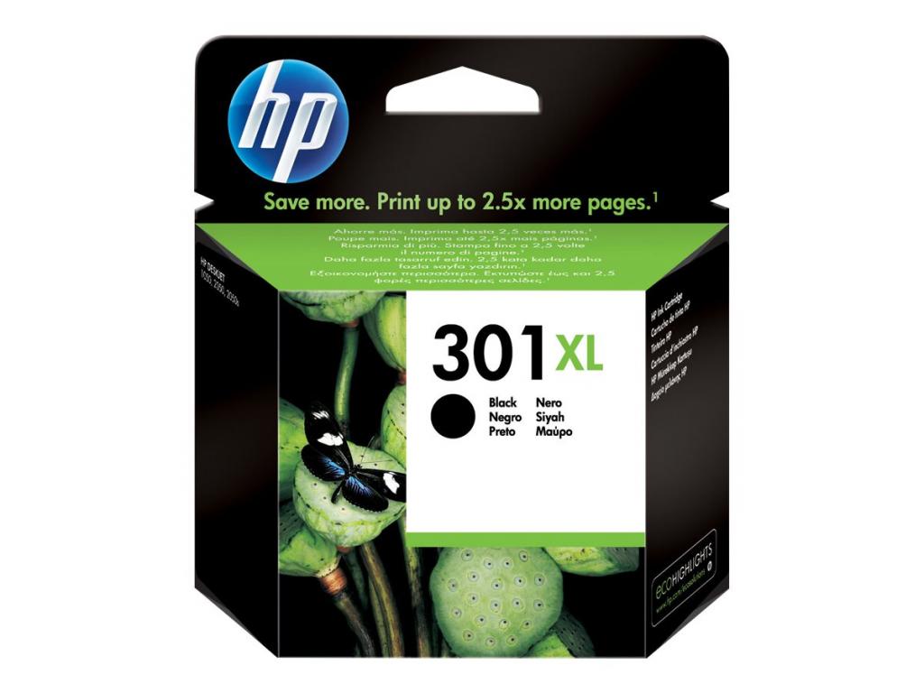 Касета с мастило HP 301XL original Ink cartridge CH563EE UUS black high capacity 480 pages 1-packна ниска цена с бърза доставка - BestPC.BG