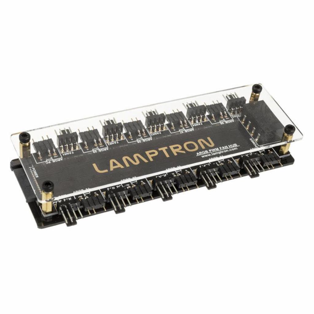 Други Хъб за вентилатори Lamptron SP901 A-RGB, Hub, 10x 4-pin-3pinна ниска цена с бърза доставка - BestPC.BG