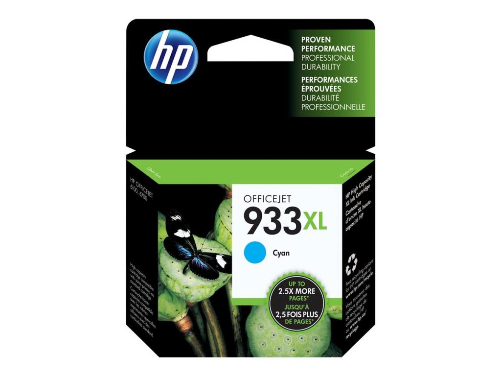 Касета с мастило HP 933XL original Ink cartridge CN054AE BGX cyan high capacity 825 pagesна ниска цена с бърза доставка - BestPC.BG