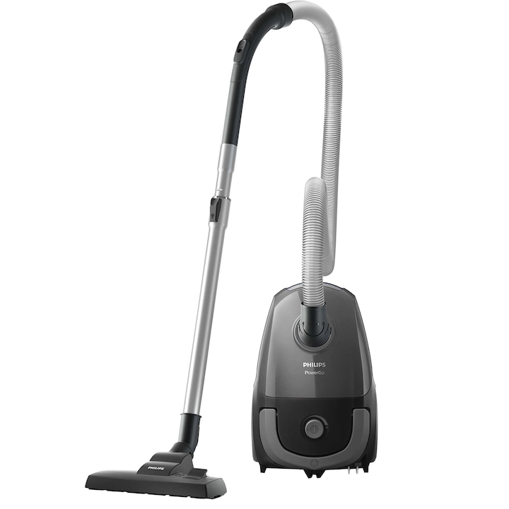 Прахосмукачка Philips PowerGo Vacuum cleaner with bag, anti-allergy filter retainsна ниска цена с бърза доставка - BestPC.BG