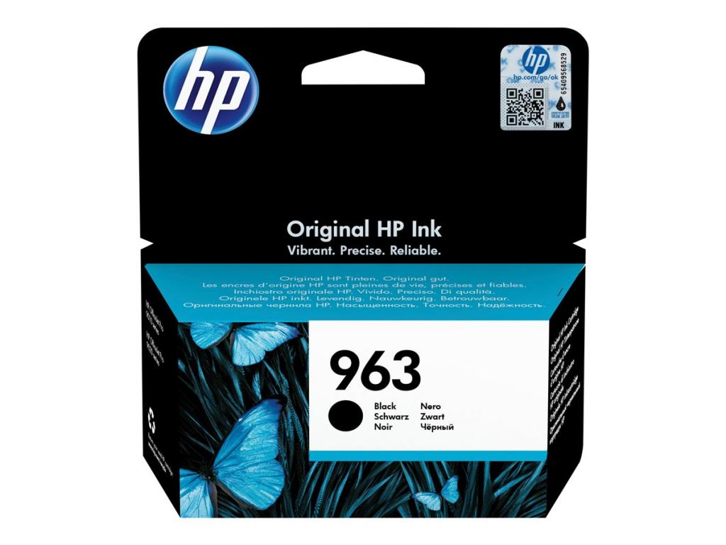 Касета с мастило HP 963 Black Original Ink Cartridgeна ниска цена с бърза доставка - BestPC.BG