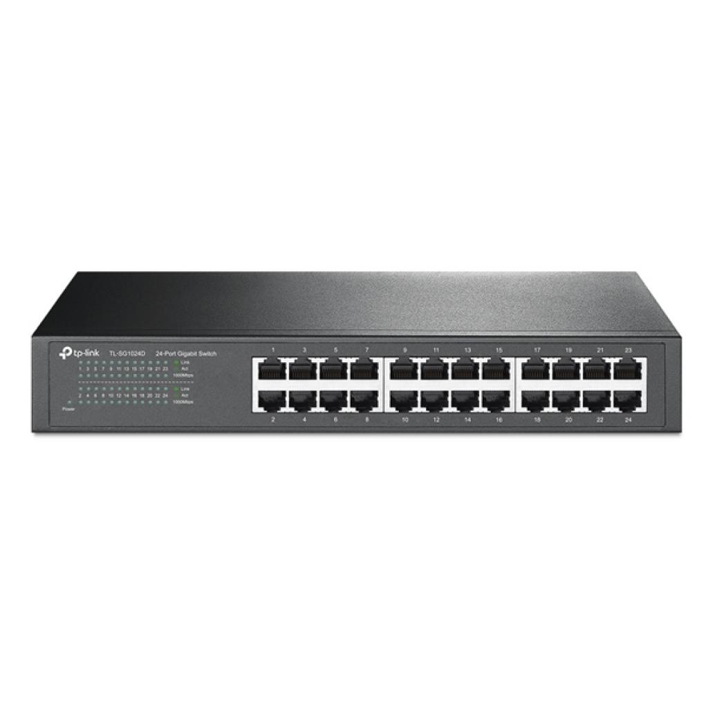 Комутатор/Суич TP-LINK TL-SG1024D, GIGA24x Switchна ниска цена с бърза доставка - BestPC.BG