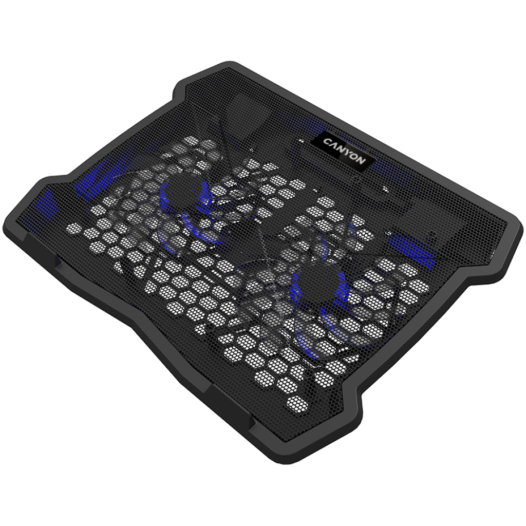 Поставка за лаптоп Canyon NS-03, 5 V, 2х 125мм вентилатори, до 15.6", 1000 rpm, 4 x USB 2.0на ниска цена с бърза доставка - BestPC.BG