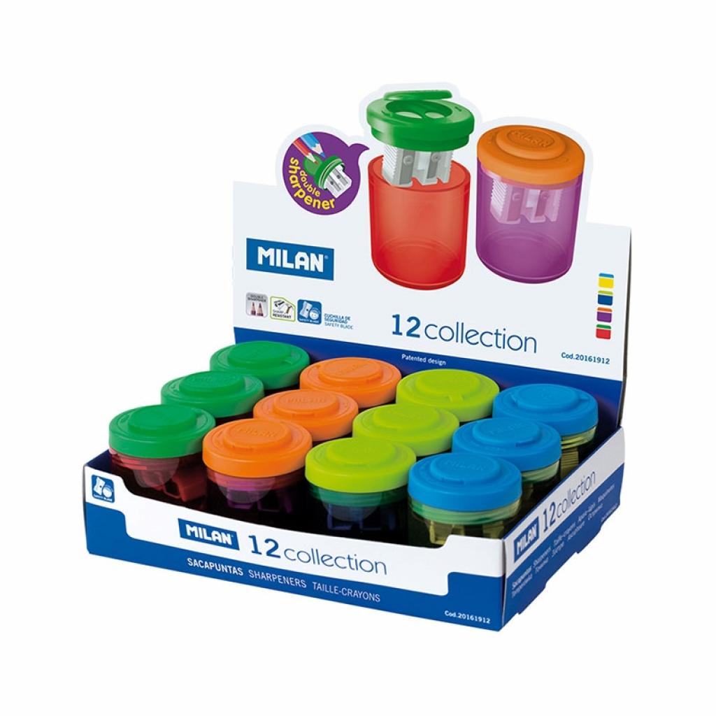 Milan Острилка School, двойна, асорти, 12 брояна ниска цена с бърза доставка - BestPC.BG