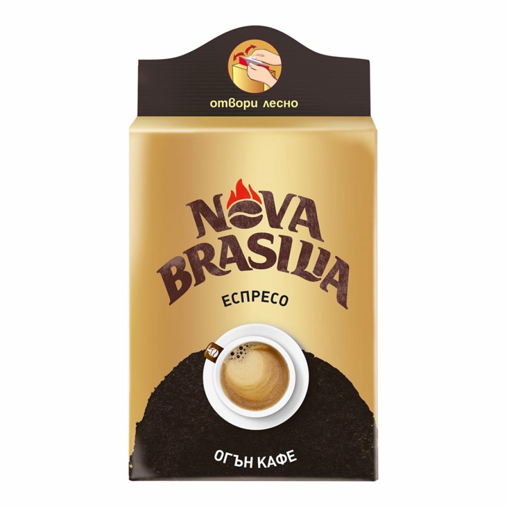 Nova Brasilia Мляно кафе Еспресо, 200 gна ниска цена с бърза доставка - BestPC.BG