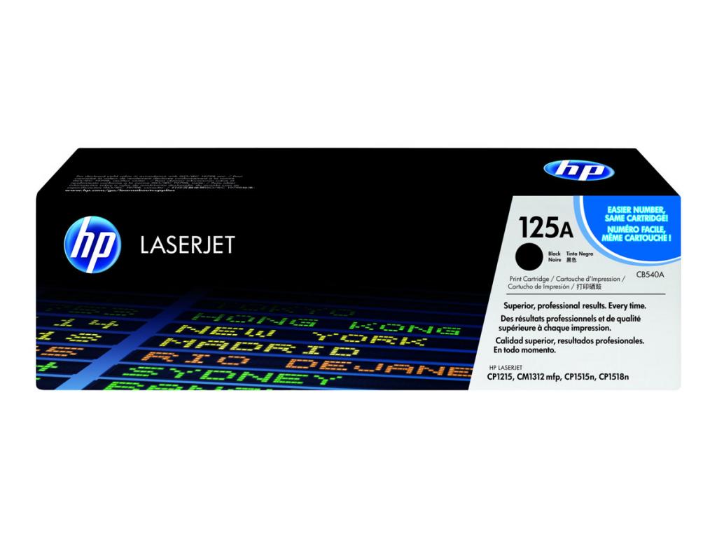 Тонер за лазерен принтер HP 125A Colour LaserJet original toner cartridge black standard capacity 2.200на ниска цена с бърза доставка - BestPC.BG
