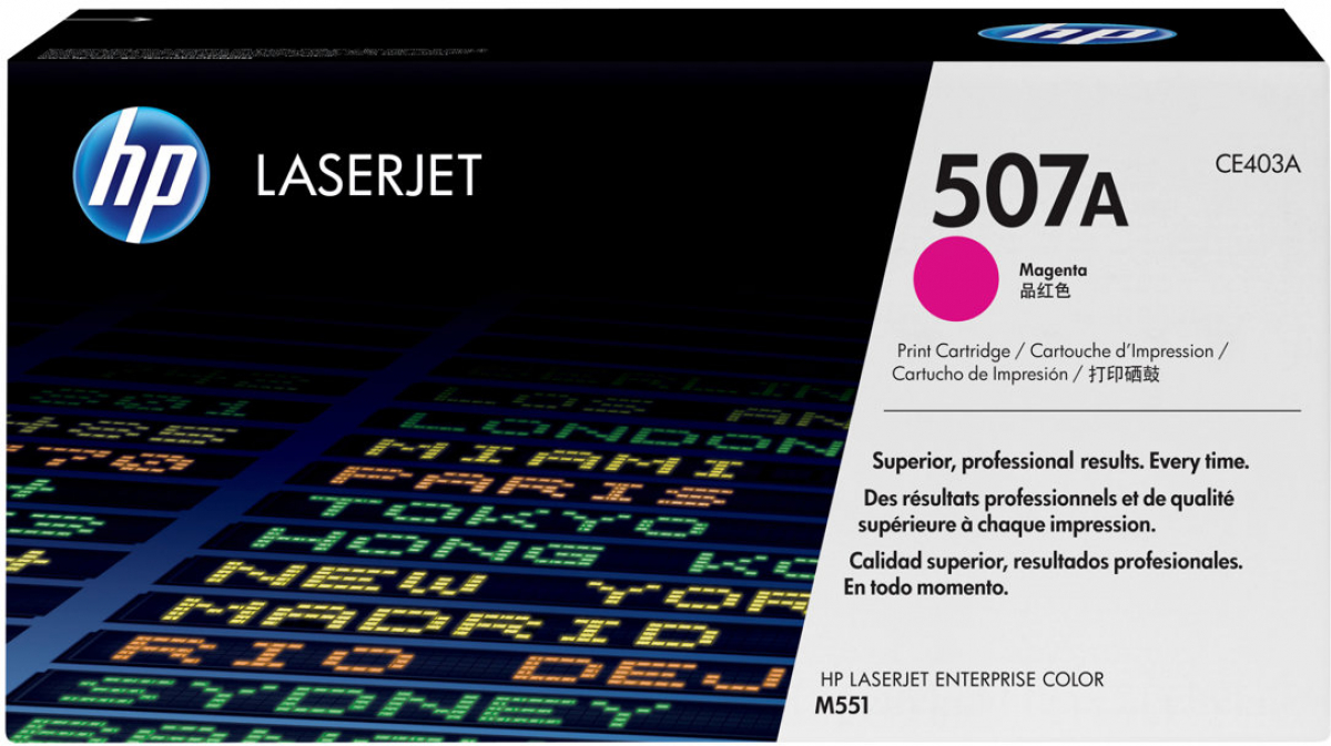 Тонер за лазерен принтер HP 507A original Toner cartridge CE403A magenta standard capacityна ниска цена с бърза доставка - BestPC.BG