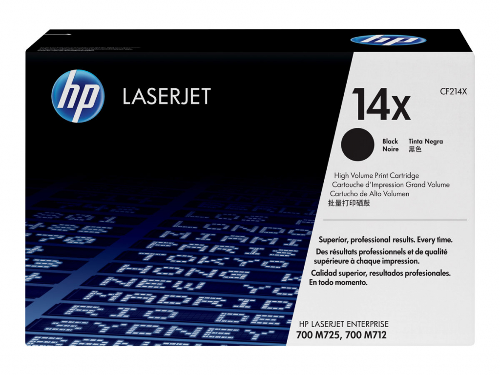 Тонер за лазерен принтер HP 14X original Toner cartridge C214X black high capacity 17.500 pages 1-packна ниска цена с бърза доставка - BestPC.BG