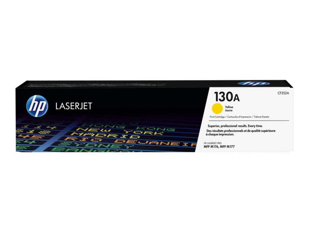 Тонер за лазерен принтер HP 130A original Toner cartridge CF352A yellow standard capacityна ниска цена с бърза доставка - BestPC.BG