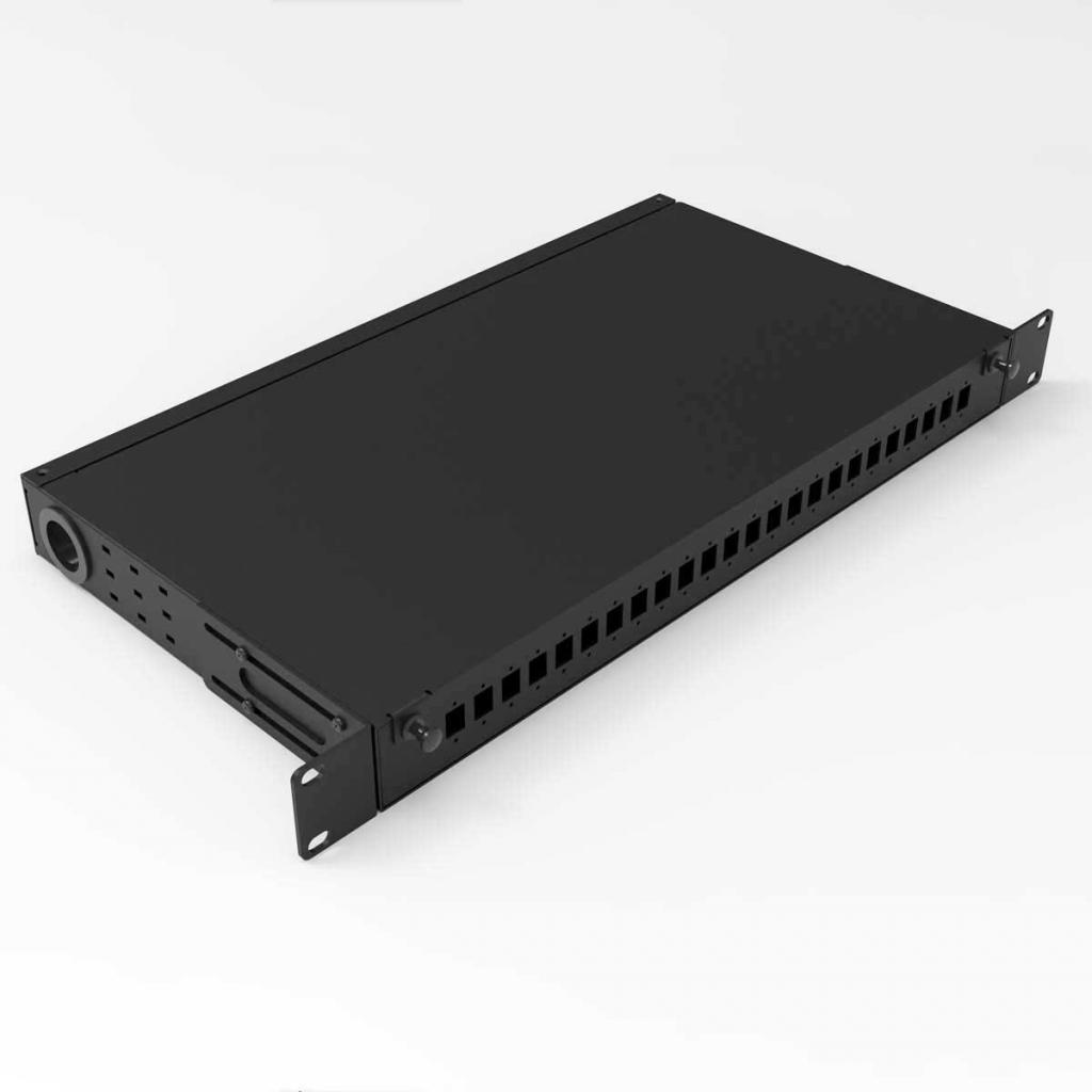 Оптичен пач панел ODF за 24 SC симплексни адаптера, незареденна ниска цена с бърза доставка - BestPC.BG