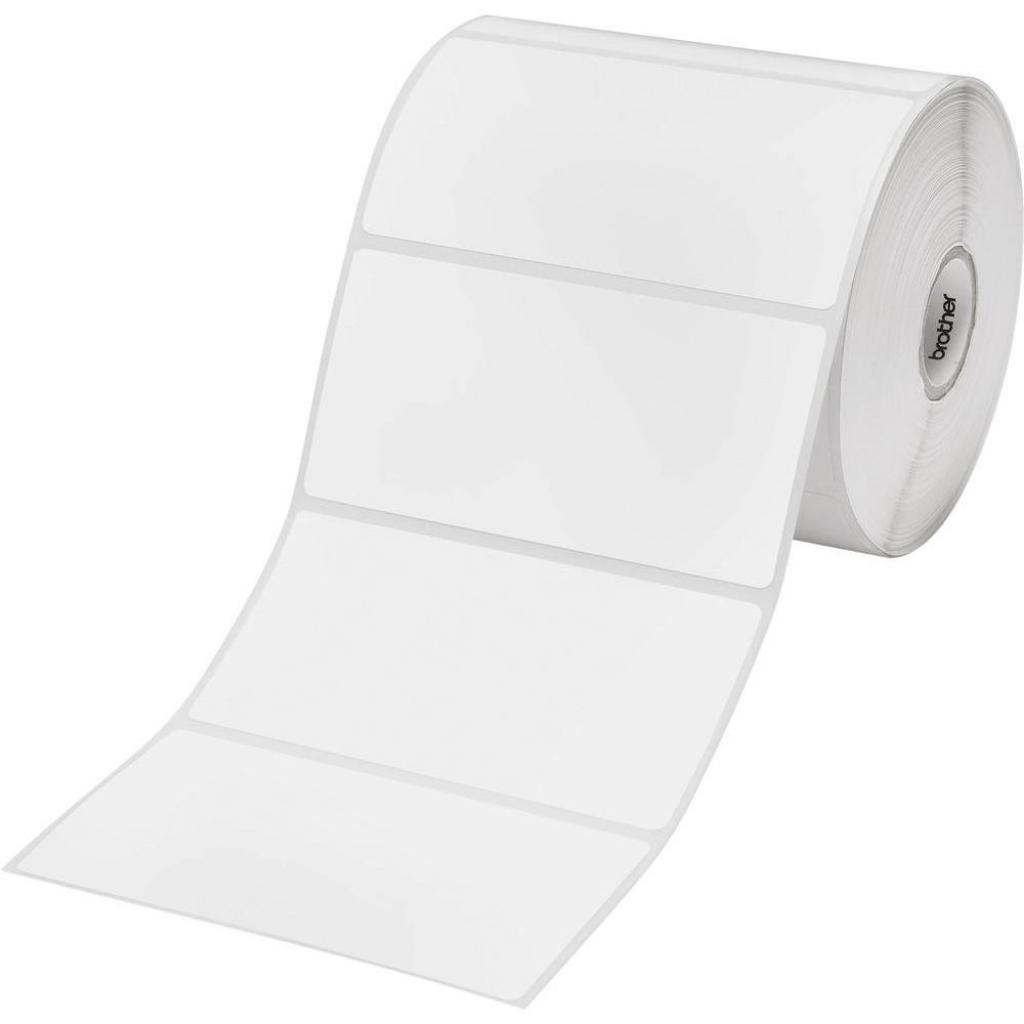 Продукт Brother BDE-1J050102-102 White Paper Label Roll, 1050 labels per roll, 102x50 mmна ниска цена с бърза доставка - BestPC.BG