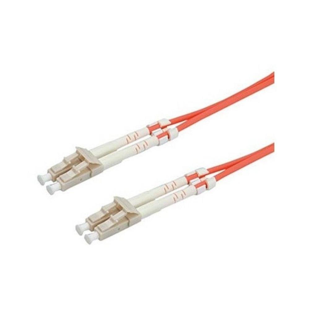 Оптична пач корда LC-LC Оптичен пач кабел мулти мод OM2 3mm, 50/125, дуплекс, 1 метърна ниска цена с бърза доставка - BestPC.BG