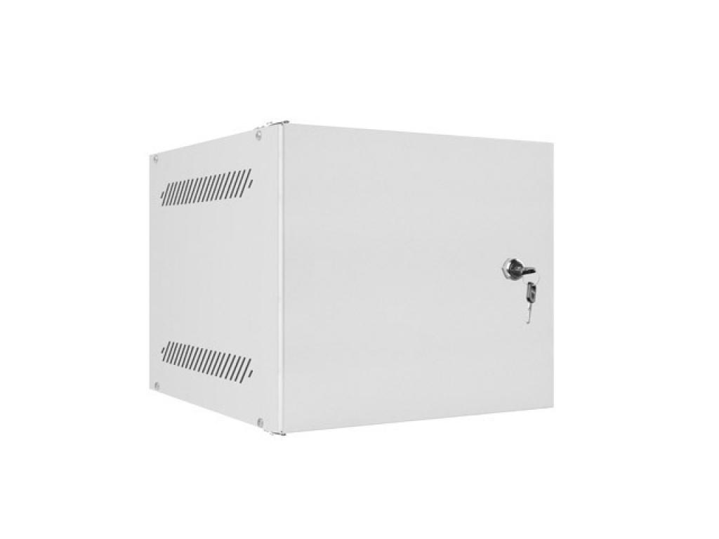 Шкаф за техника - Rack Lanberg rack cabinet 10” wall-mount 4U - 280x310 for self-assembly (flat pack), greyна ниска цена с бърза доставка - BestPC.BG