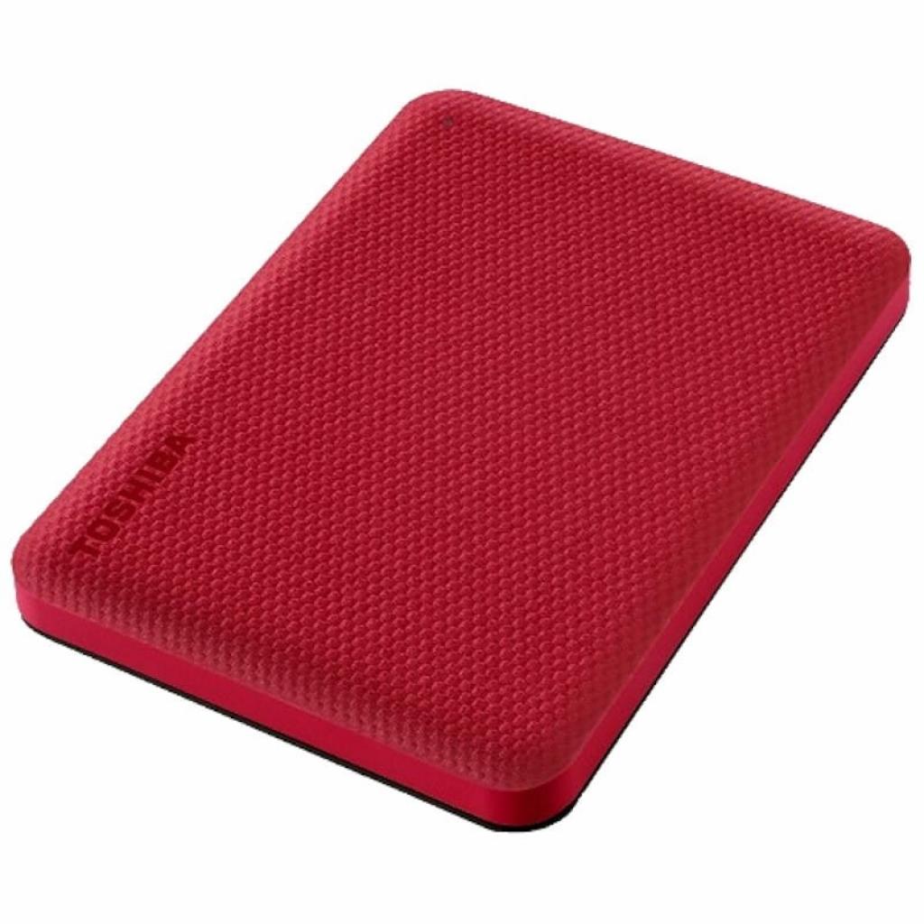 HDD външен Toshiba Canvio Advance 1TB Red ( 2.5", USB 3.2 )на ниска цена с бърза доставка - BestPC.BG