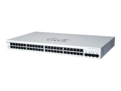 Комутатор/Суич CISCO Business Switching CBS220 Smart 48-port Gigabit 4x1G SFP uplinkна ниска цена с бърза доставка - BestPC.BG