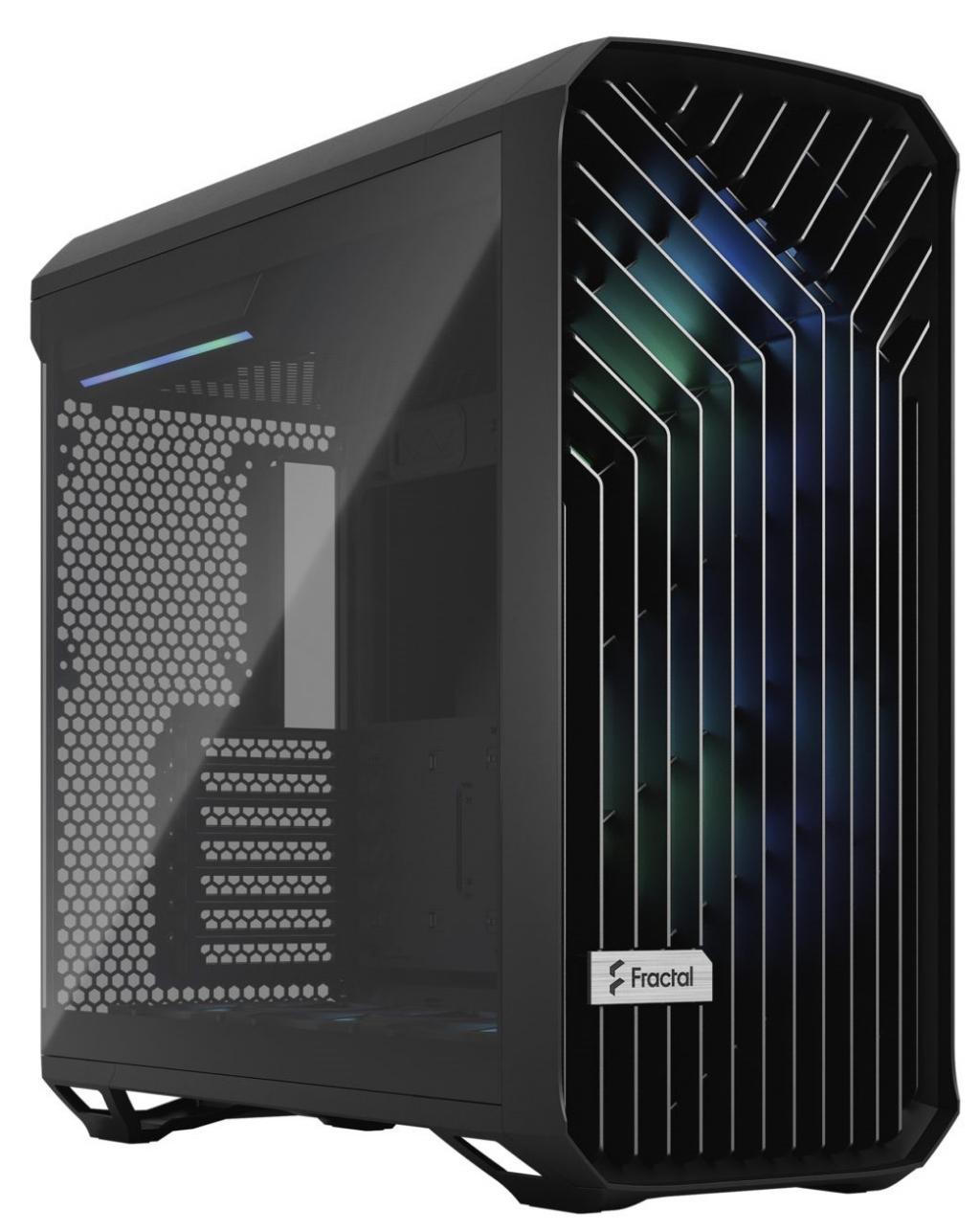 Кутия FD TORRENT RGB BLACK TG LIGHTна ниска цена с бърза доставка - BestPC.BG