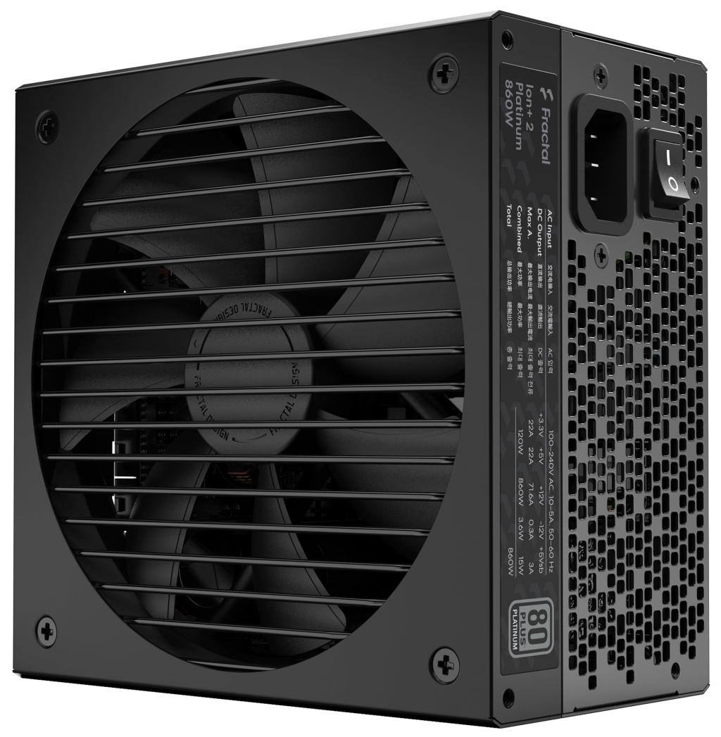 Захранване PSU FD ION+2 PLATINUM 860W ATXна ниска цена с бърза доставка - BestPC.BG