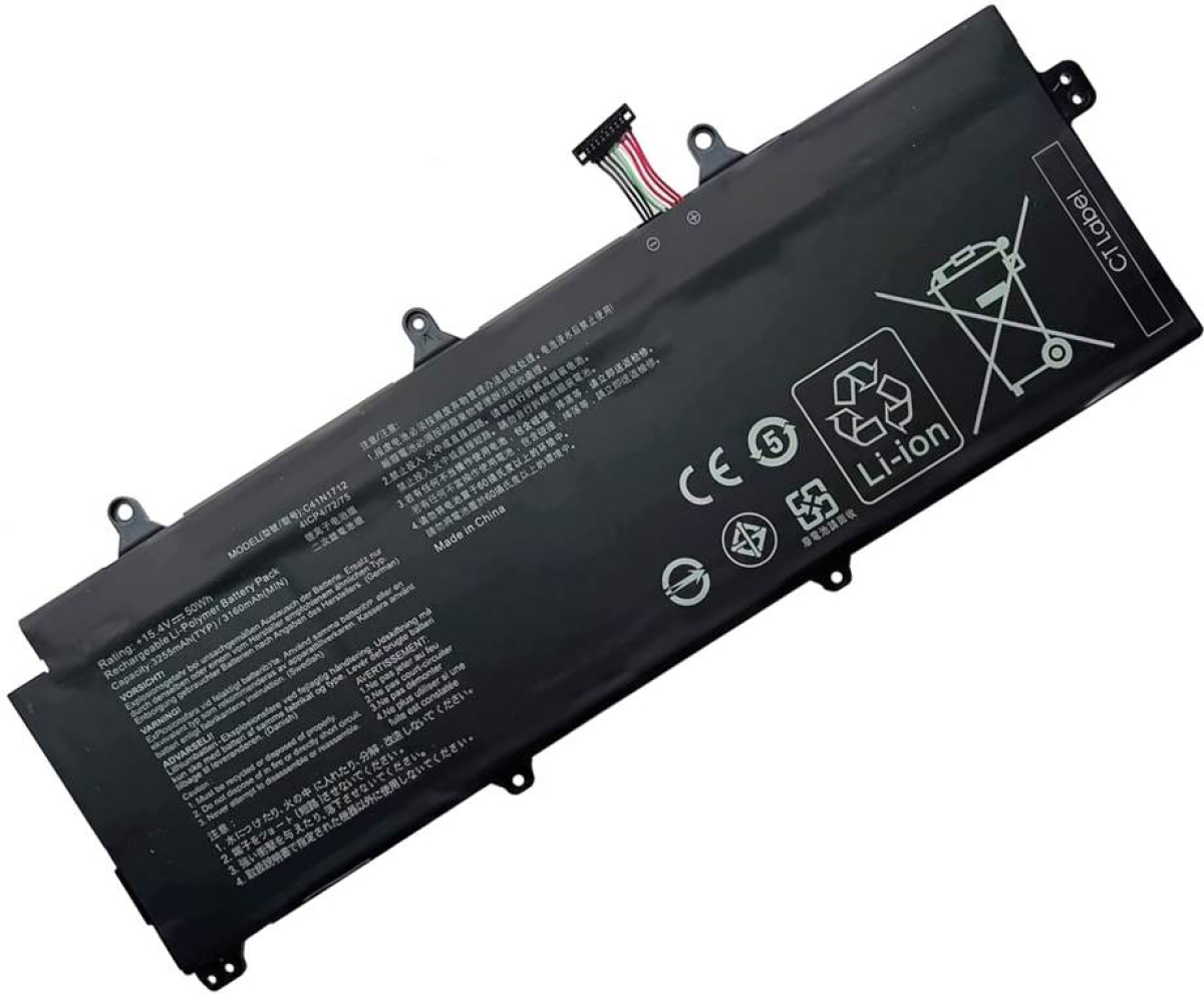Батерия за ASUS ROG Zephyrus GX501G GX501GM GX501VI C41N1712на ниска цена с бърза доставка - BestPC.BG
