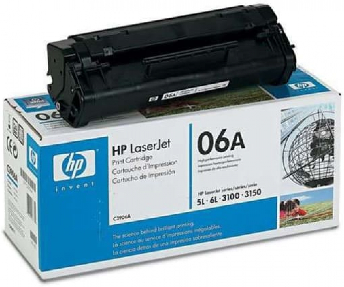 Тонер за лазерен принтер HP 06A, за HP LaserJet 3100/ 5L/6L/3150, 2500 копия, черен цвятна ниска цена с бърза доставка - BestPC.BG