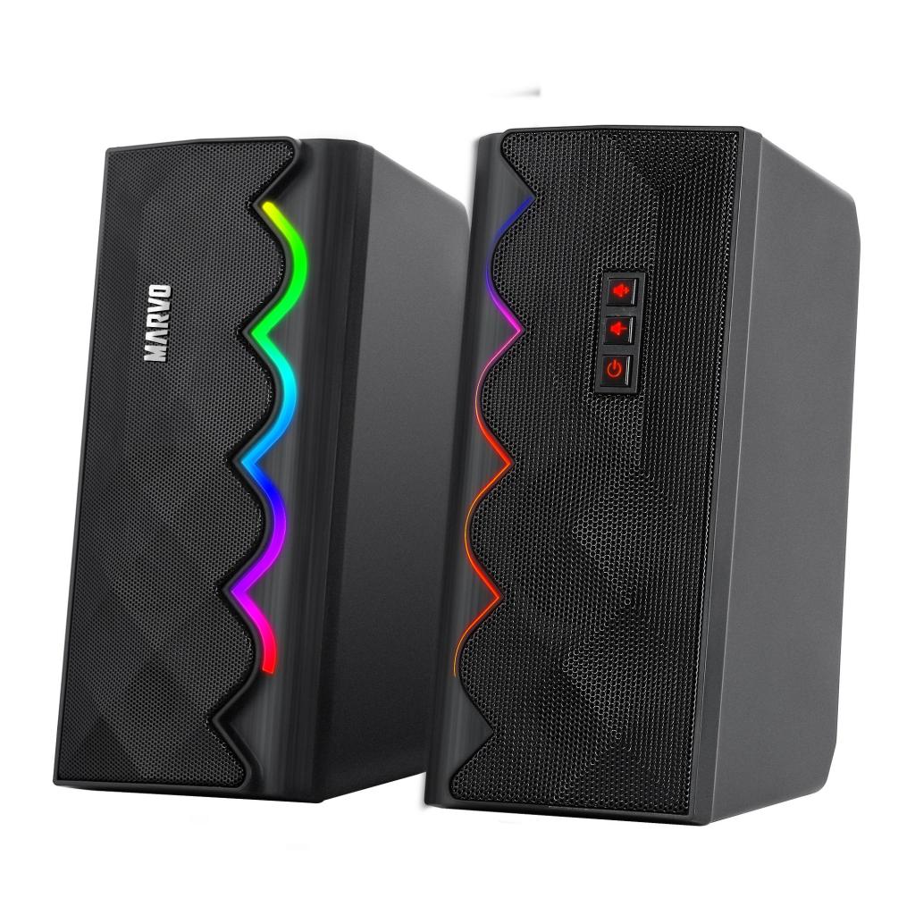 Marvo Тонколони Gaming Speakers 2.0 6W Bluetooth RGB - MARVO-SG-269на ниска цена с бърза доставка - BestPC.BG