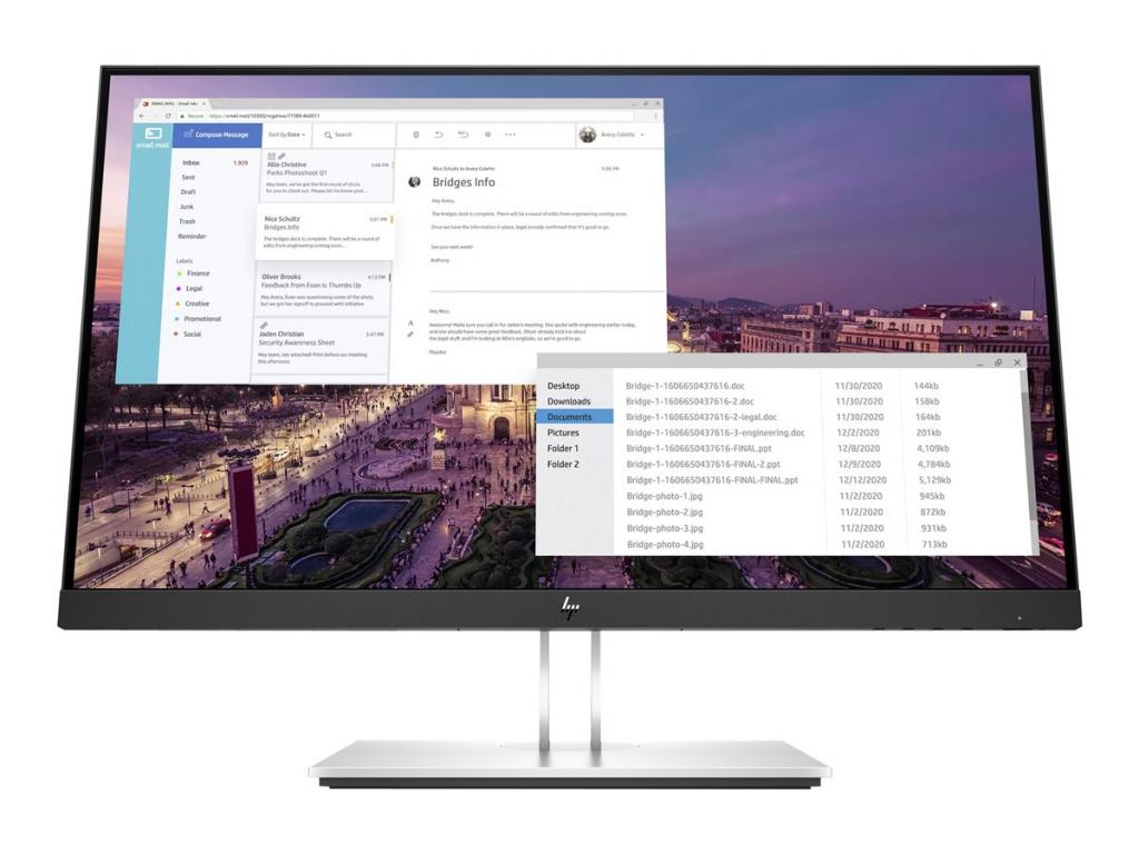 Монитор HP E-Display E23 G4 23inch IPS FHD 1920x1080 16:9 Display Port HDMI VGAна ниска цена с бърза доставка - BestPC.BG