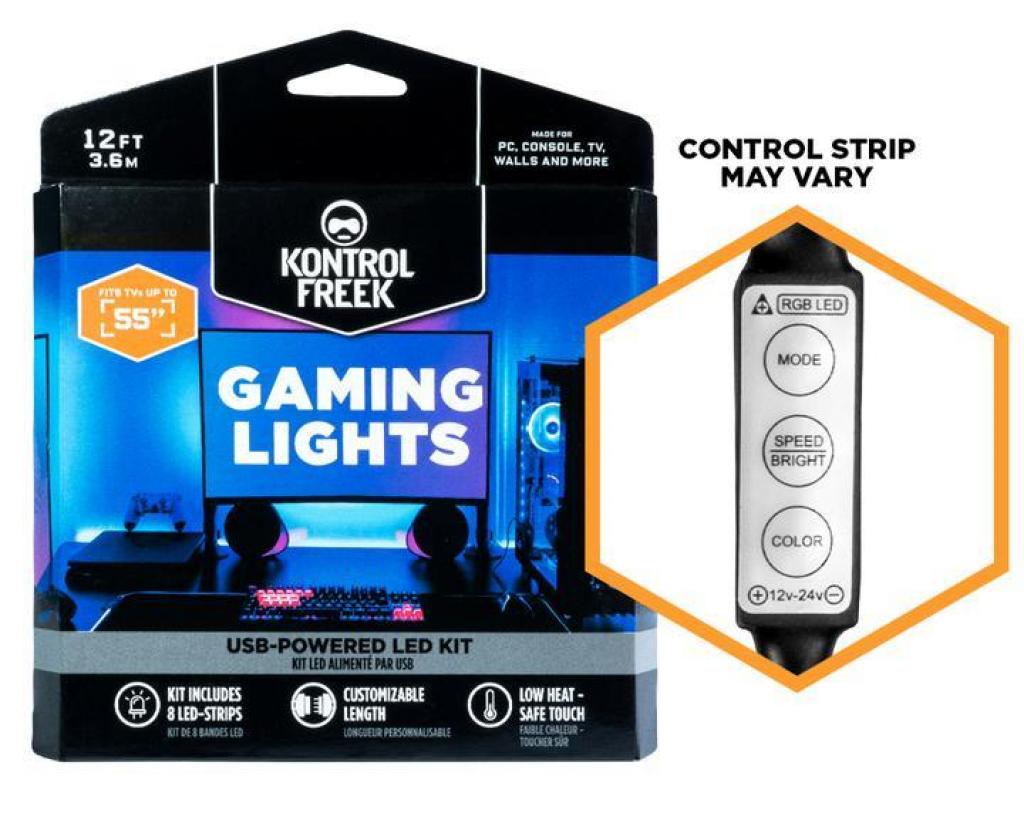 LED Лента RGB лента KontrolFreek Gaming Lights Kit, USB (3.6m)на ниска цена с бърза доставка - BestPC.BG