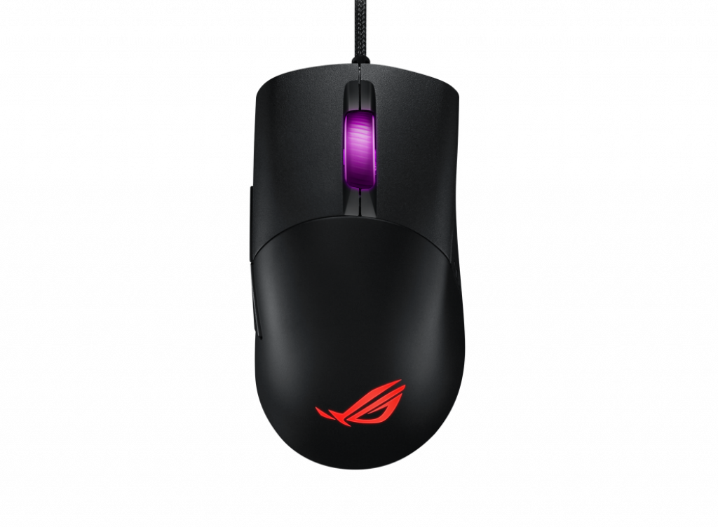 Мишка Геймърска ASUS ROG Keris, С USB кабел, DPI бутон, 16000 dpi, PixArt PMW3389, Черенна ниска цена с бърза доставка - BestPC.BG