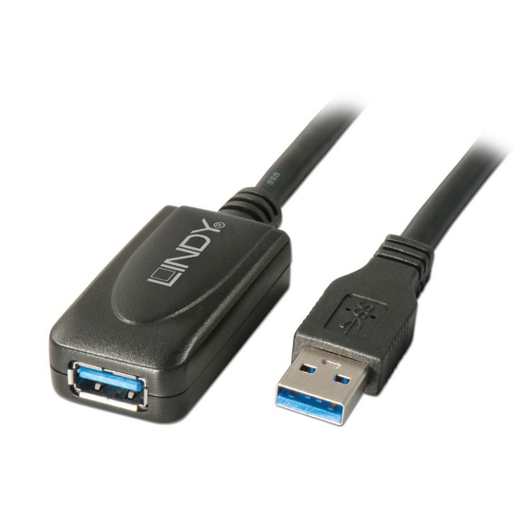 LINDY LNY-43155 :: USB 3.0 активен удължителен кабел, 5.0 мна ниска цена с бърза доставка - BestPC.BG