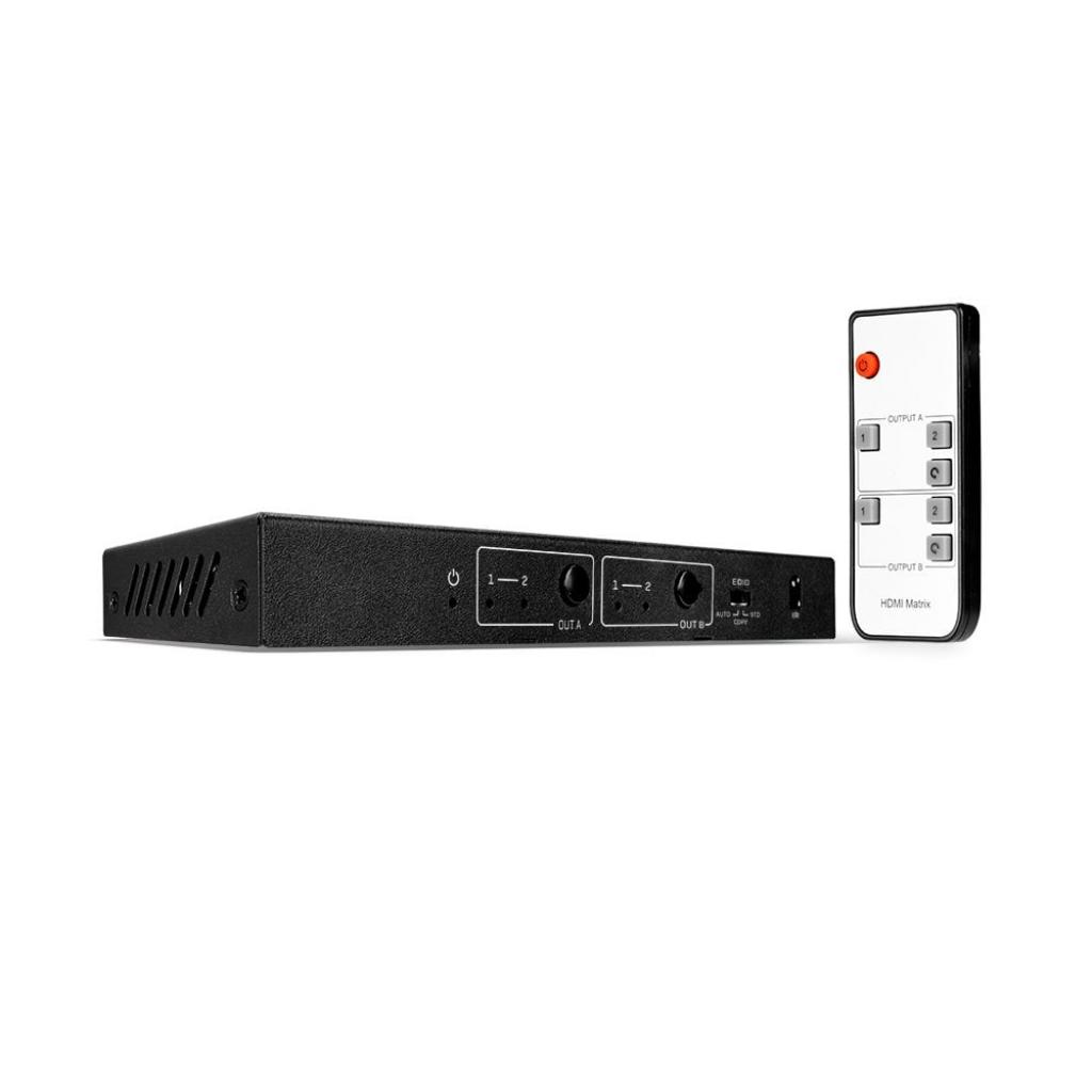 Кабел/адаптер LINDY LNY-38302 :: 2x2 HDMI 18G Matrix видео превключвателна ниска цена с бърза доставка - BestPC.BG