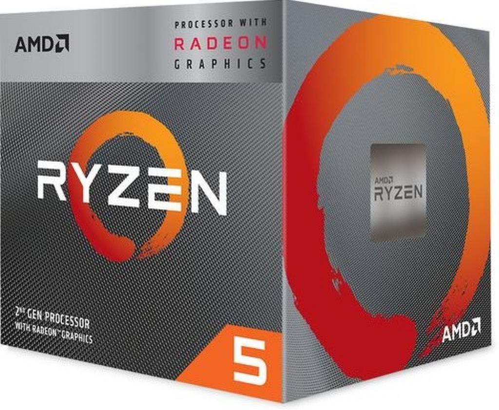 Процесор AMD Ryzen 5 5600G (4.4GHz, 19MB,65W,AM4) box with Wraith Stealth Coolerна ниска цена с бърза доставка
